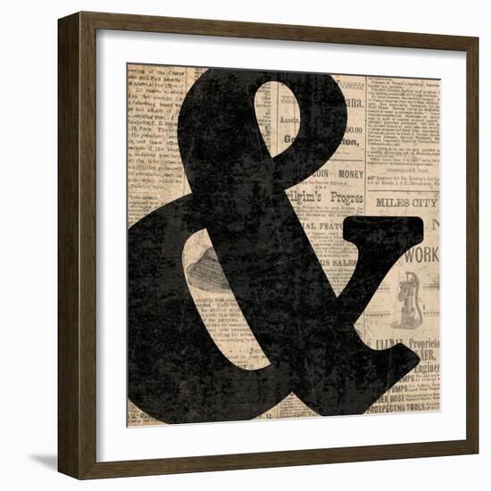 Ampersand-N. Harbick-Framed Art Print