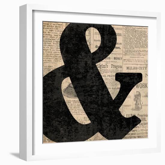 Ampersand-N. Harbick-Framed Art Print