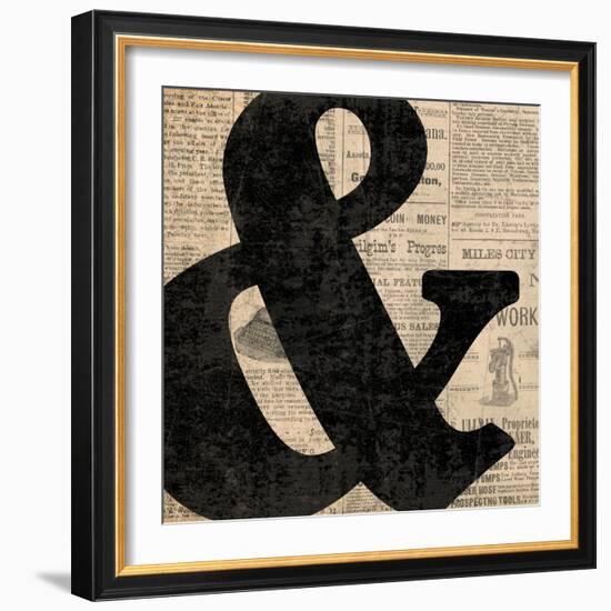 Ampersand-N. Harbick-Framed Art Print