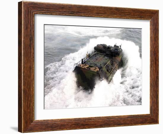Amphibious Assault Vehicle-Stocktrek Images-Framed Photographic Print