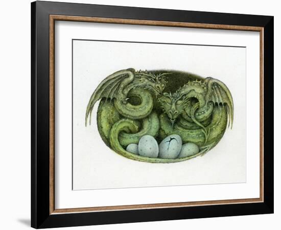 Amphisbaena, 1992-Wayne Anderson-Framed Giclee Print