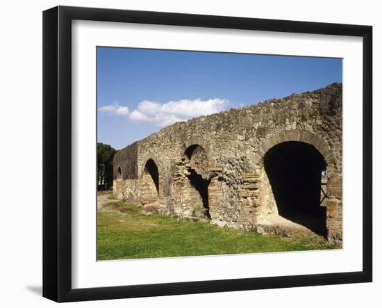 Amphitheater, Pompeii, Italy-null-Framed Giclee Print