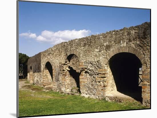 Amphitheater, Pompeii, Italy-null-Mounted Giclee Print