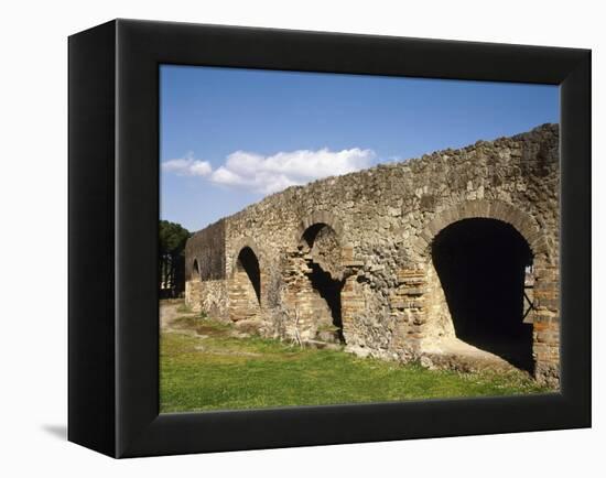 Amphitheater, Pompeii, Italy-null-Framed Premier Image Canvas