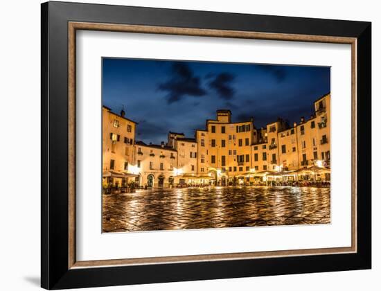 Amphitheatersquare Lucca Italy-null-Framed Art Print