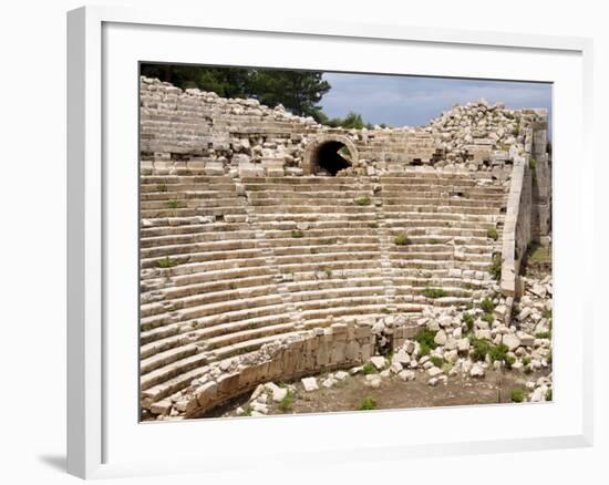 Amphitheatre at the Lycian Site of Patara, Near Kalkan, Antalya Province, Anatolia, Turkey-null-Framed Photographic Print