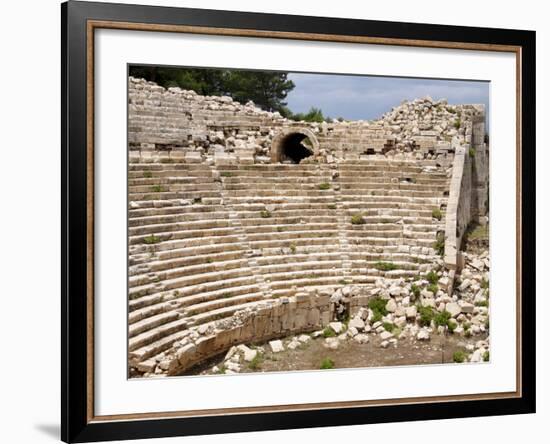 Amphitheatre at the Lycian Site of Patara, Near Kalkan, Antalya Province, Anatolia, Turkey-null-Framed Photographic Print