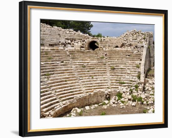 Amphitheatre at the Lycian Site of Patara, Near Kalkan, Antalya Province, Anatolia, Turkey-null-Framed Photographic Print