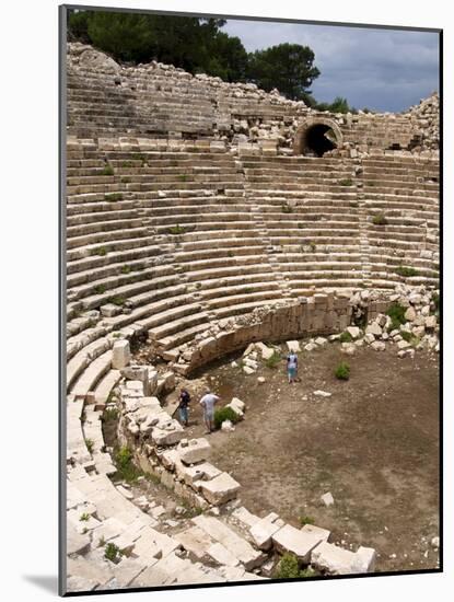 Amphitheatre at the Lycian Site of Patara, Near Kalkan, Antalya Province, Anatolia, Turkey-null-Mounted Photographic Print