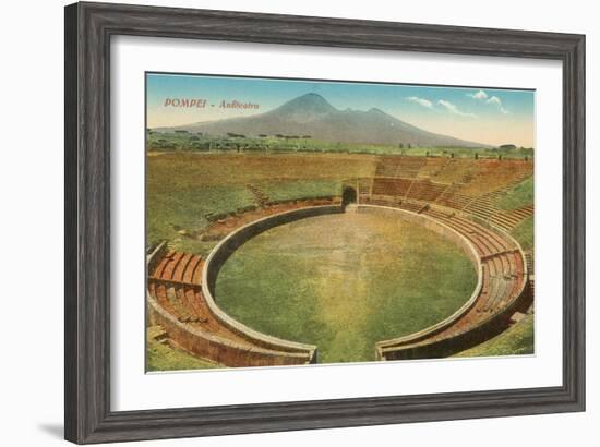 Amphitheatre, Pompeii, Italy--Framed Art Print