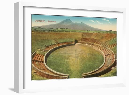 Amphitheatre, Pompeii, Italy--Framed Art Print