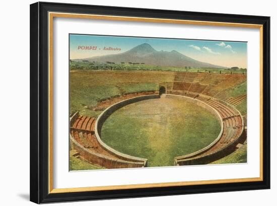 Amphitheatre, Pompeii, Italy--Framed Art Print