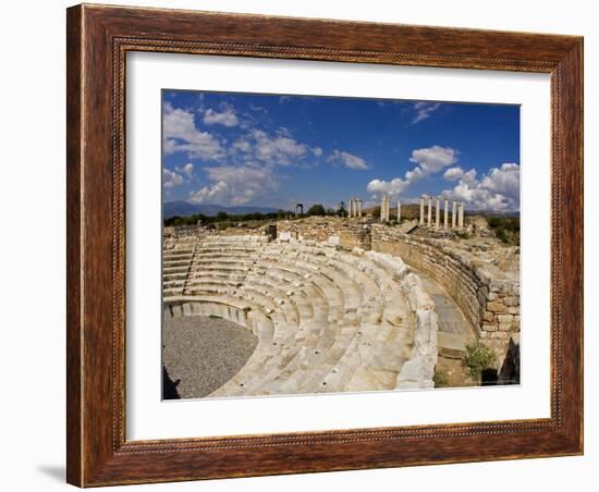 Amphitheatre Ruins, Aphrodisius, Turkey-Joe Restuccia III-Framed Photographic Print