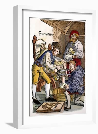 Amputation, 1540-Hans von Gersdorff-Framed Giclee Print