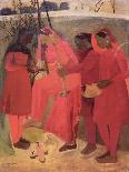 The Swing, 1940-Amrita Sher-gill-Framed Premier Image Canvas