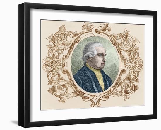 Amschel Rothschild-French School-Framed Giclee Print