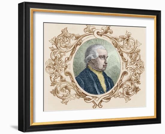 Amschel Rothschild-French School-Framed Giclee Print