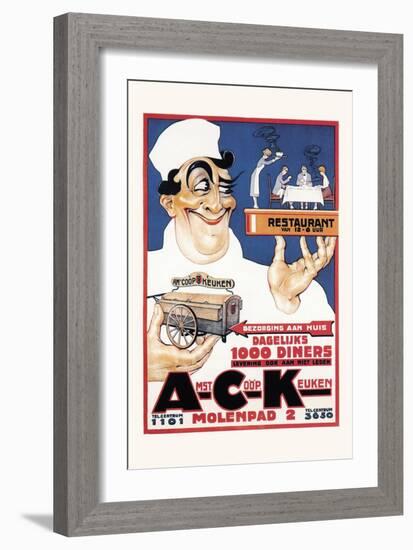 Amst Coop Keuken-Camille Bouchet-Framed Art Print