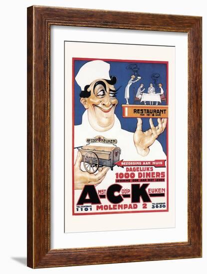 Amst Coop Keuken-Camille Bouchet-Framed Art Print