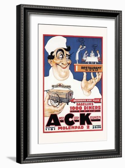 Amst Coop Keuken-Camille Bouchet-Framed Art Print