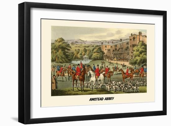 Amstead Abbey-Henry Thomas Alken-Framed Art Print