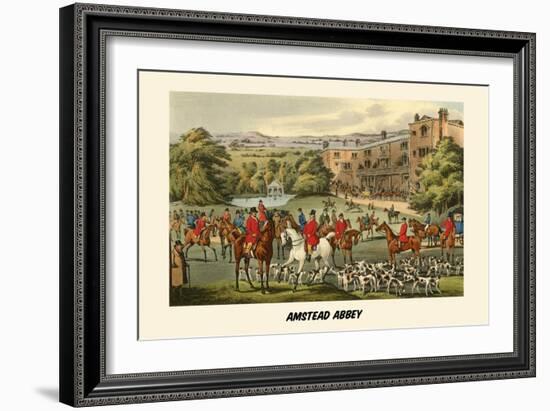 Amstead Abbey-Henry Thomas Alken-Framed Art Print