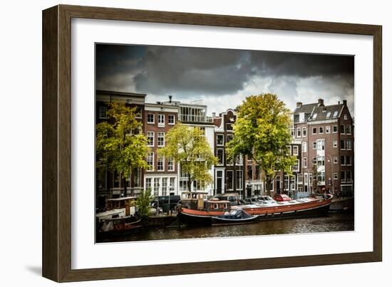 Amstel and Kerkstraat-Erin Berzel-Framed Photographic Print
