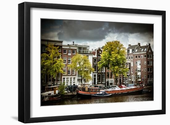 Amstel and Kerkstraat-Erin Berzel-Framed Photographic Print