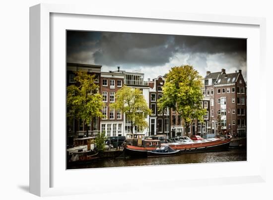 Amstel and Kerkstraat-Erin Berzel-Framed Photographic Print