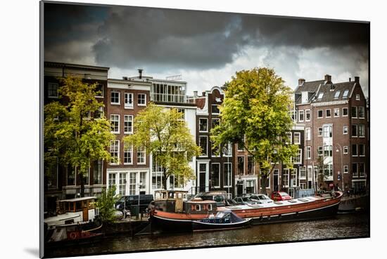 Amstel and Kerkstraat-Erin Berzel-Mounted Photographic Print