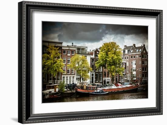 Amstel and Kerkstraat-Erin Berzel-Framed Photographic Print