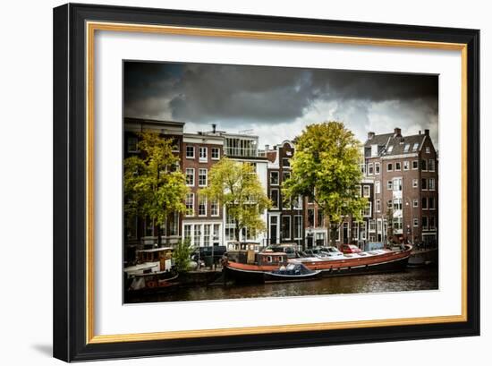 Amstel and Kerkstraat-Erin Berzel-Framed Photographic Print