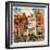 Amsterdam - Artwork In Painting Style-Maugli-l-Framed Premium Giclee Print