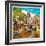 Amsterdam - Artwork In Painting Style-Maugli-l-Framed Art Print