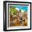 Amsterdam - Artwork In Painting Style-Maugli-l-Framed Art Print