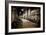 Amsterdam Bikes at Night II-Erin Berzel-Framed Photographic Print