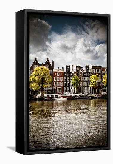 Amsterdam Canal I-Erin Berzel-Framed Premier Image Canvas