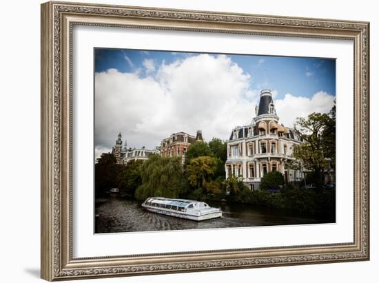 Amsterdam Canal IV-Erin Berzel-Framed Photographic Print