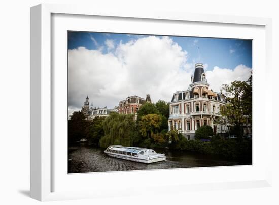 Amsterdam Canal IV-Erin Berzel-Framed Photographic Print