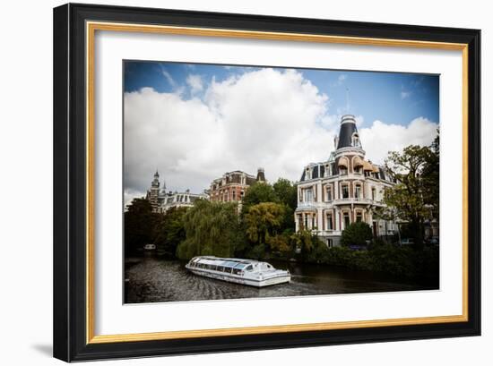 Amsterdam Canal IV-Erin Berzel-Framed Photographic Print