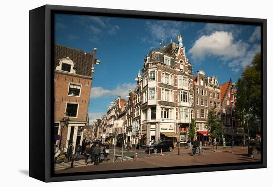 Amsterdam Haarlem District-Erin Berzel-Framed Premier Image Canvas