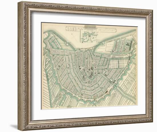 Amsterdam, Netherlands, c.1835-null-Framed Art Print