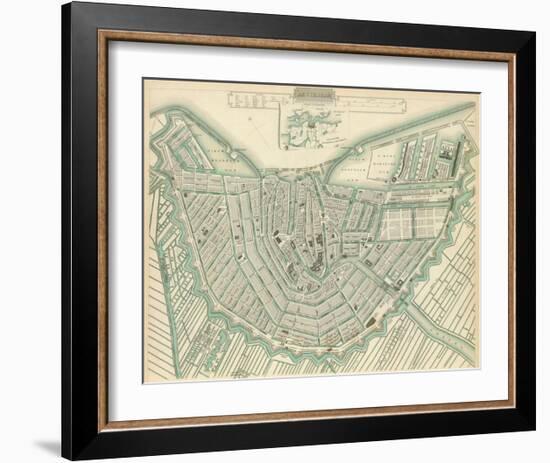 Amsterdam, Netherlands, c.1835-null-Framed Art Print