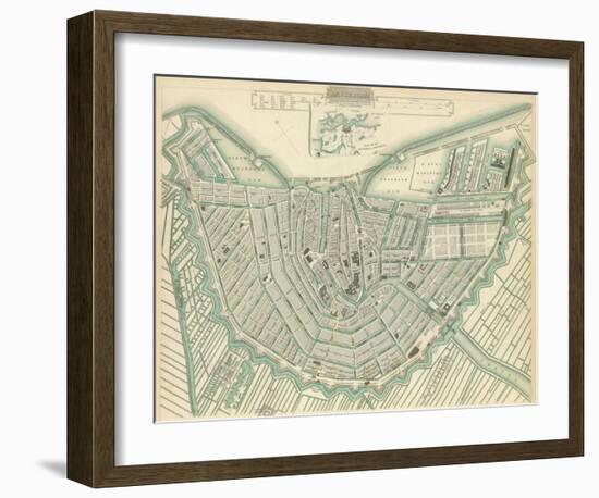 Amsterdam, Netherlands, c.1835-null-Framed Art Print