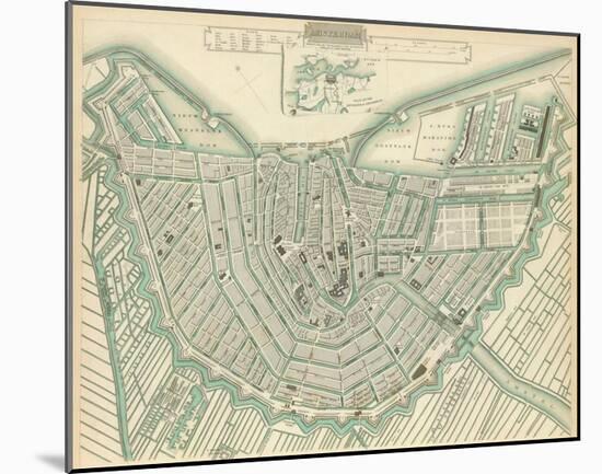 Amsterdam, Netherlands, c.1835-null-Mounted Art Print