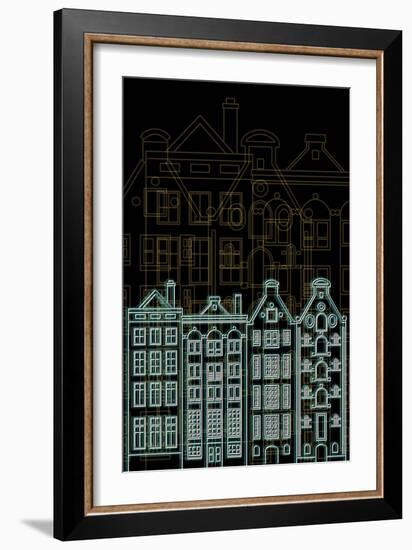 Amsterdam Night-Cristian Mielu-Framed Art Print