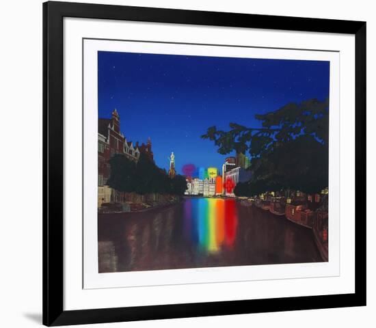 Amsterdam Rainbow-Antonio Peticov-Framed Limited Edition