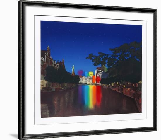 Amsterdam Rainbow-Antonio Peticov-Framed Limited Edition