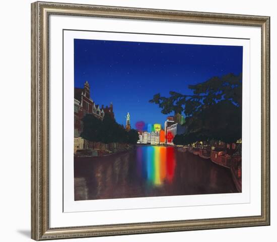 Amsterdam Rainbow-Antonio Peticov-Framed Limited Edition