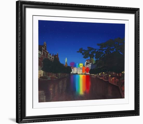 Amsterdam Rainbow-Antonio Peticov-Framed Limited Edition